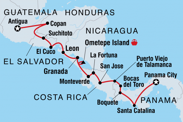 Central America Road Trip